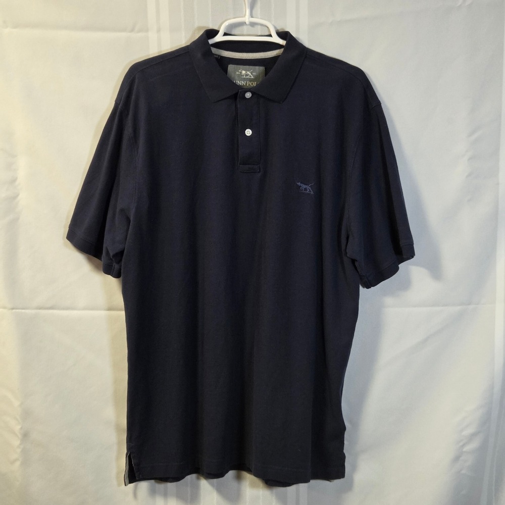 Rodd & Gunn Polo Mens XL Navy Blue Gunn Polo Original Fit Short Sleeve Pique